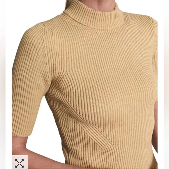 NWT REISS Amelia Knitted Flippy Dress size large - Picture 3 of 6